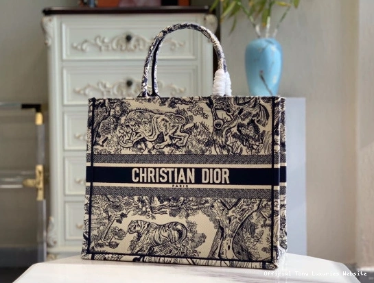 Tony Luxuries Large Book diro Tote-42*35*18.5cm 0729